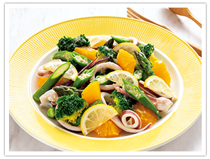 食卓に彩りを添えるおかずサラダ