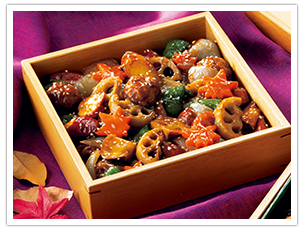 季節感たっぷり秋の行楽弁当